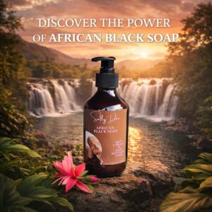African Black Soap Body Bath 500ml