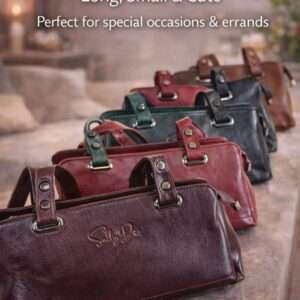 Leather Puddle Bag - Sallydee