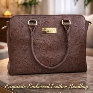 Emborsed Leather bag - Sallydee