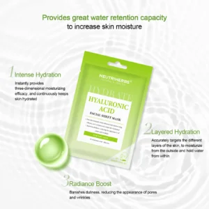 Hyaluronic Acid Series - Facial Sheet Mask Hyaluronic Acid Mask 4PCS